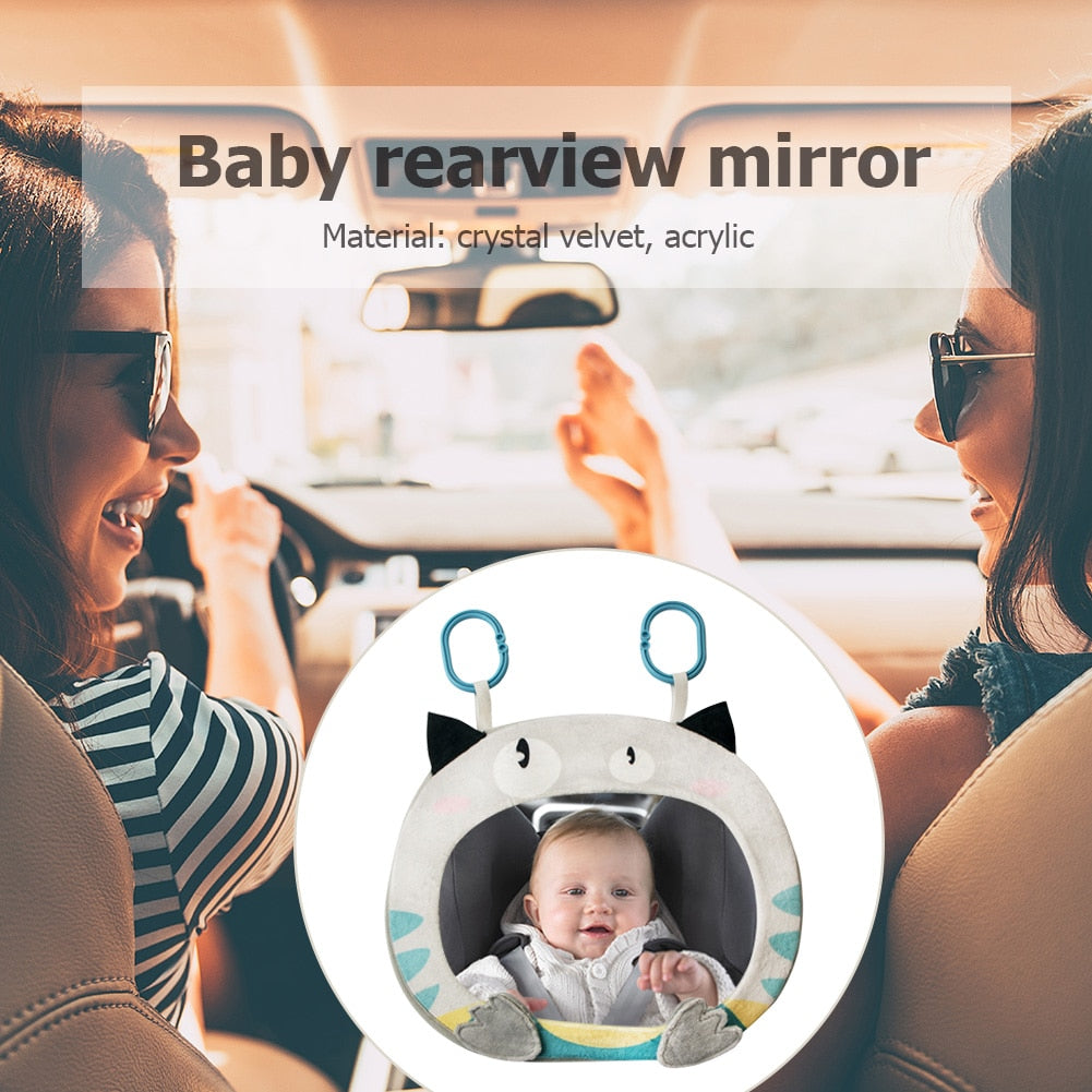 Cute Mirror-Easy View Back Seat Mirror-Baby Facing Rear Safety