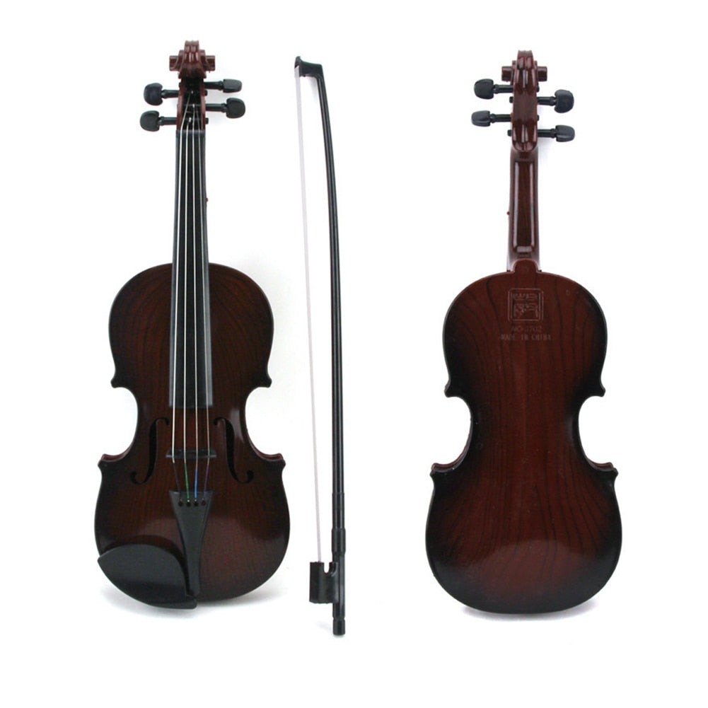 Acoustic Violin Toy-Adjustable Strings-Musical Beginner Instrument