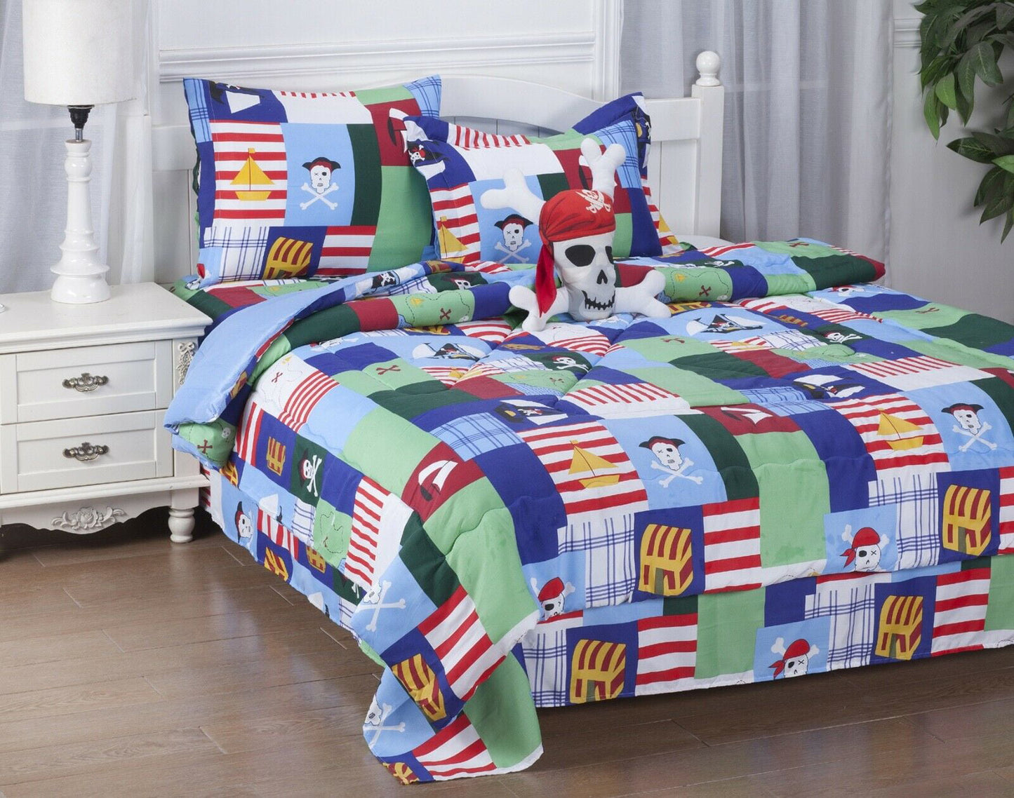 6pc Twin Bed in Bag Comforter Set-Varying Prints/Styles