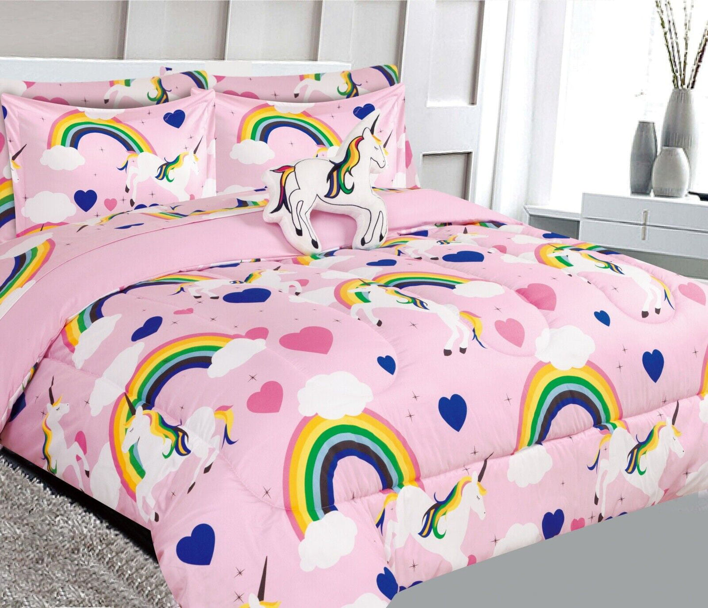 6pc Twin Bed in Bag Comforter Set-Varying Prints/Styles