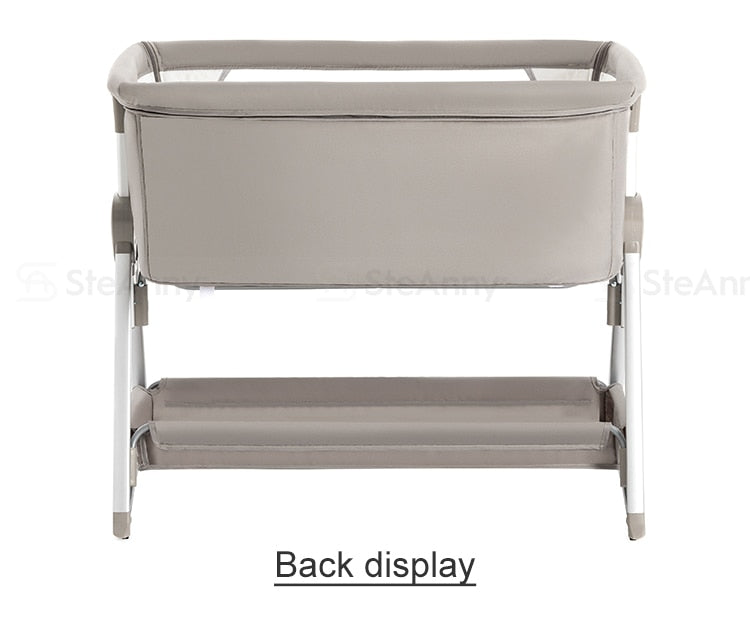 Baby Bedside Sleeper-Portable Folding Travel Baby Bed-Multifunction Crib