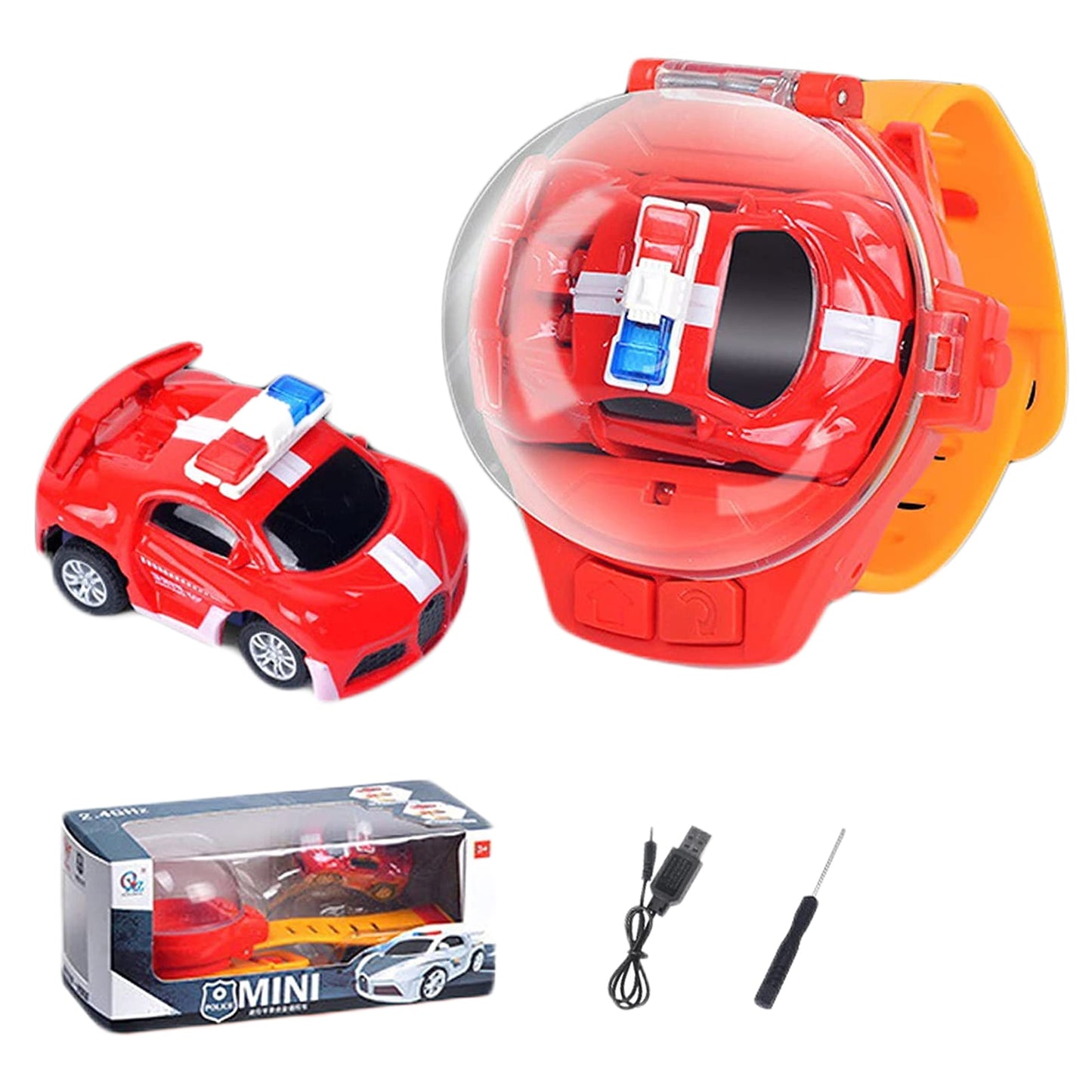 Children's Watch Remote Control Car Model-4 Color/Designs