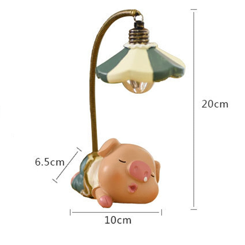 Animal LED Night Light Lamp-Bedside-Desk Light