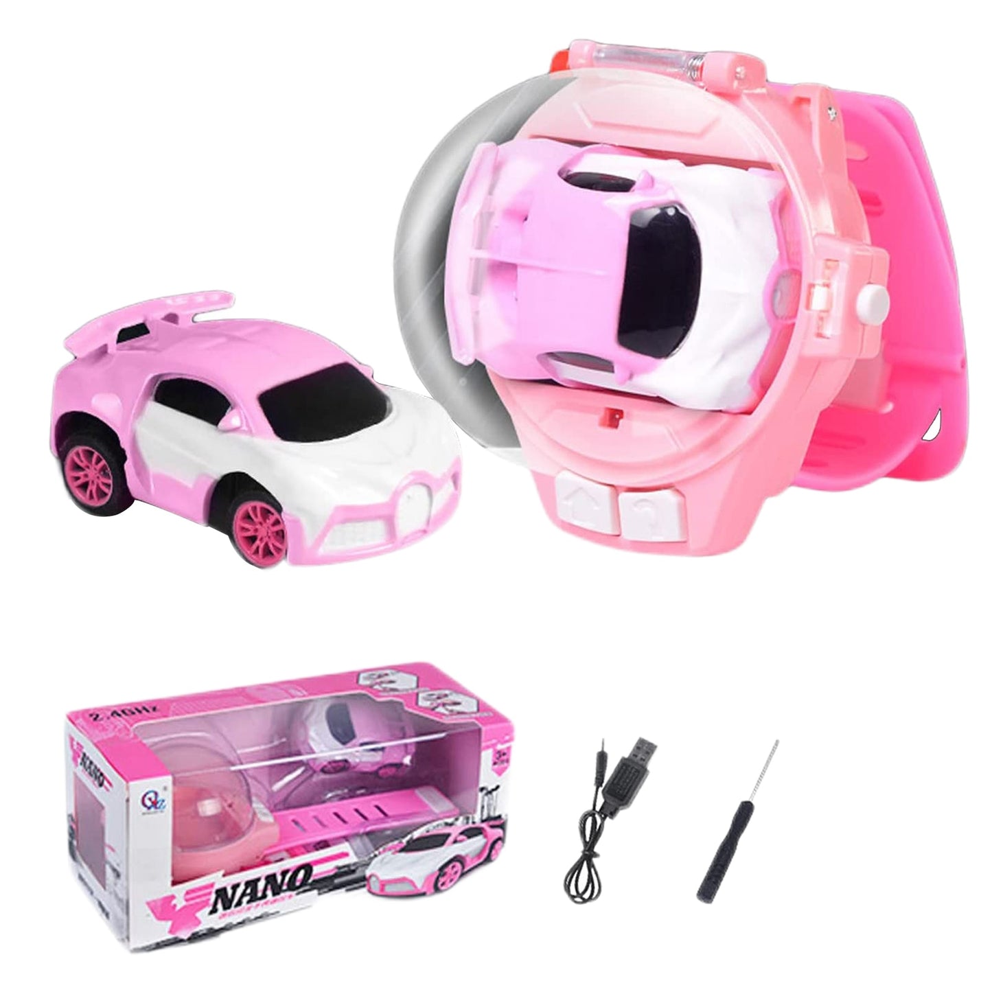 Children's Watch Remote Control Car Model-4 Color/Designs