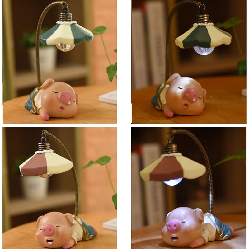 Animal LED Night Light Lamp-Bedside-Desk Light