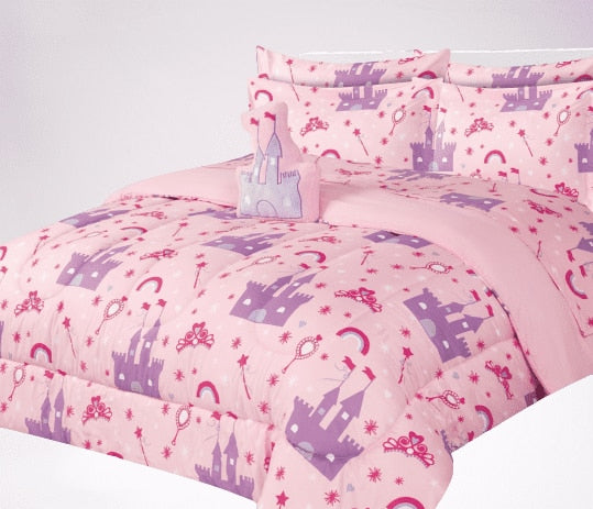 6pc Twin Comforter in a Bag Soft Bedding Set-Varying Prints/Styles