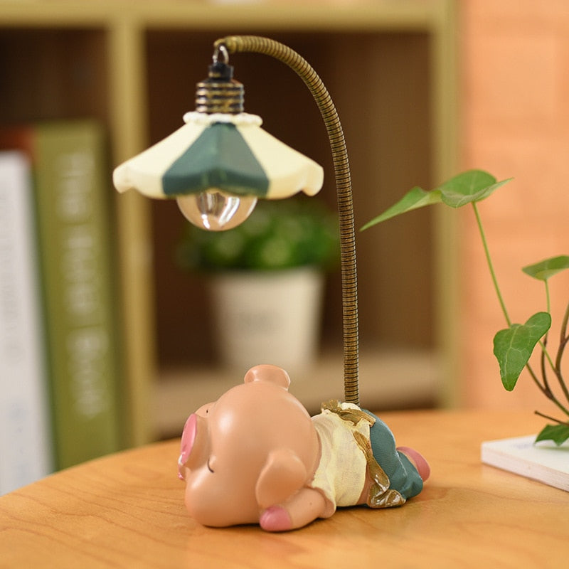 Animal LED Night Light Lamp-Bedside-Desk Light