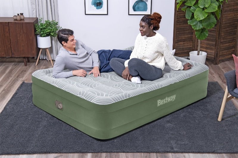 Bestway Sage Queen Air Mattress with Built-in Pump