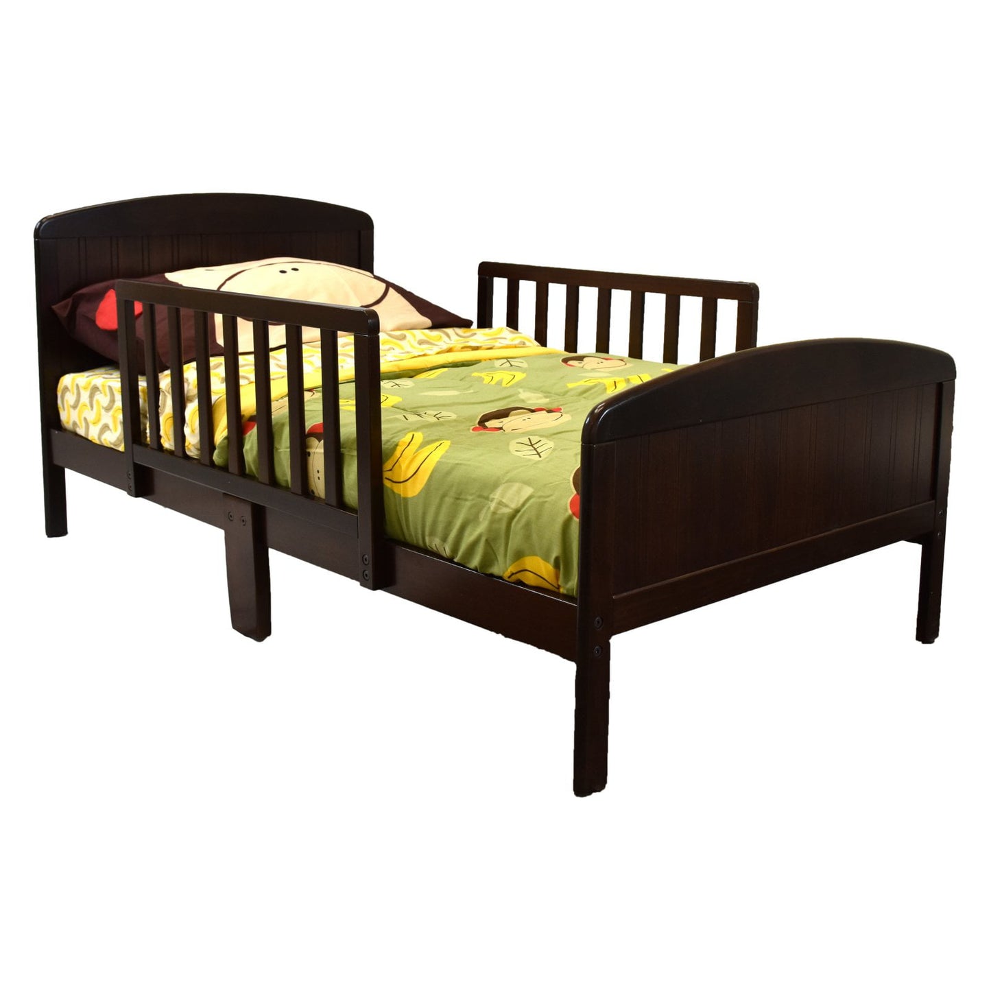 Harrisburg XL Wooden Toddler Bed w/ Side Rails