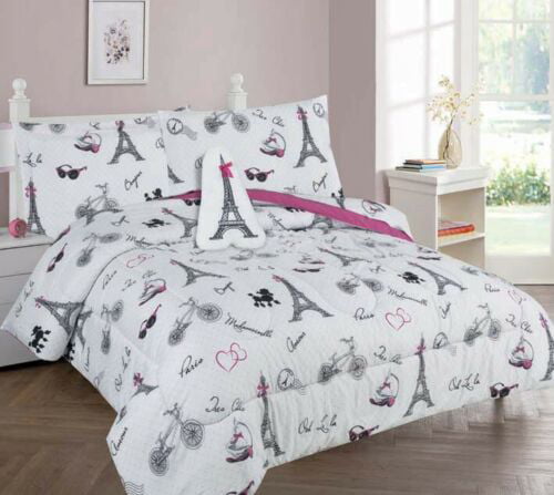 6pc Twin Bed in Bag Comforter Set-Varying Prints/Styles