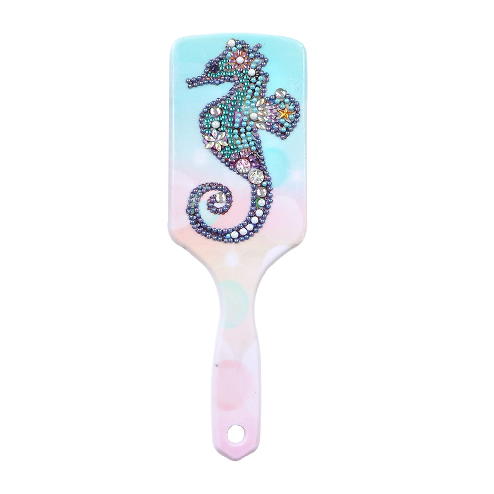 Painting Kit DIY 5D Hair Brushes-Mosaic Rhinestone-Animal Patterns