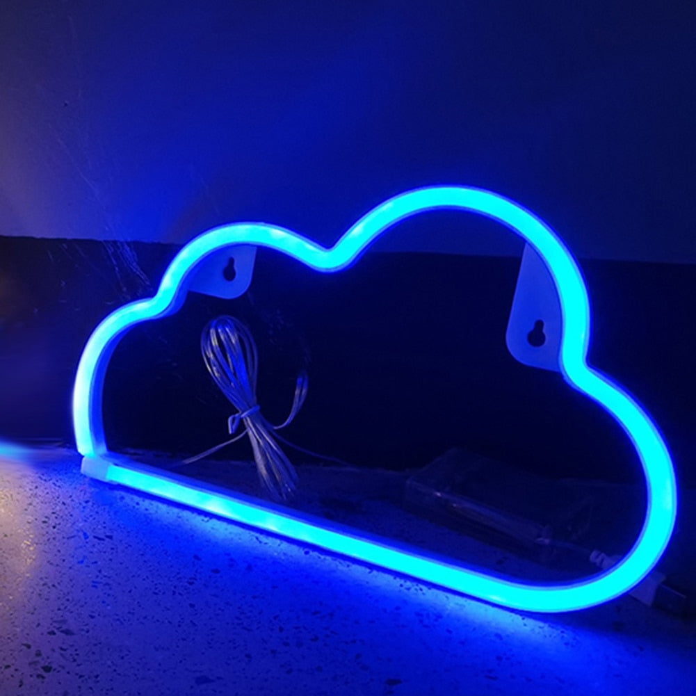 LED Neon Sign Night Lights-Wall Decor USB Socket-Indoor