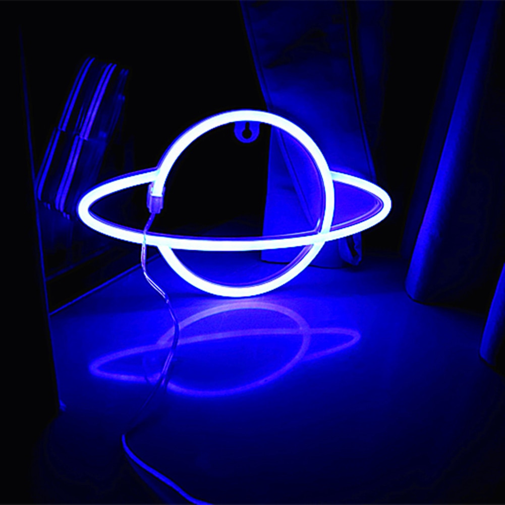 LED Neon Sign Night Lights-Wall Decor USB Socket-Indoor