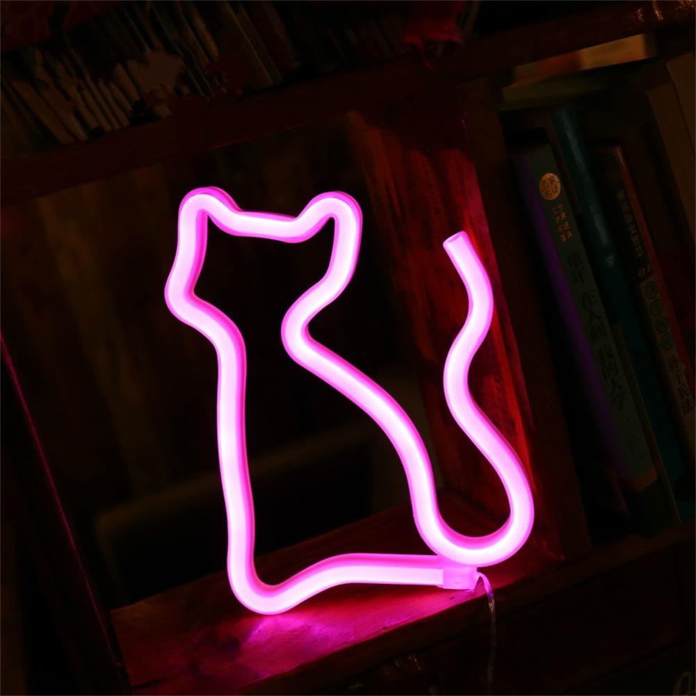 LED Neon Sign Night Lights-Wall Decor USB Socket-Indoor