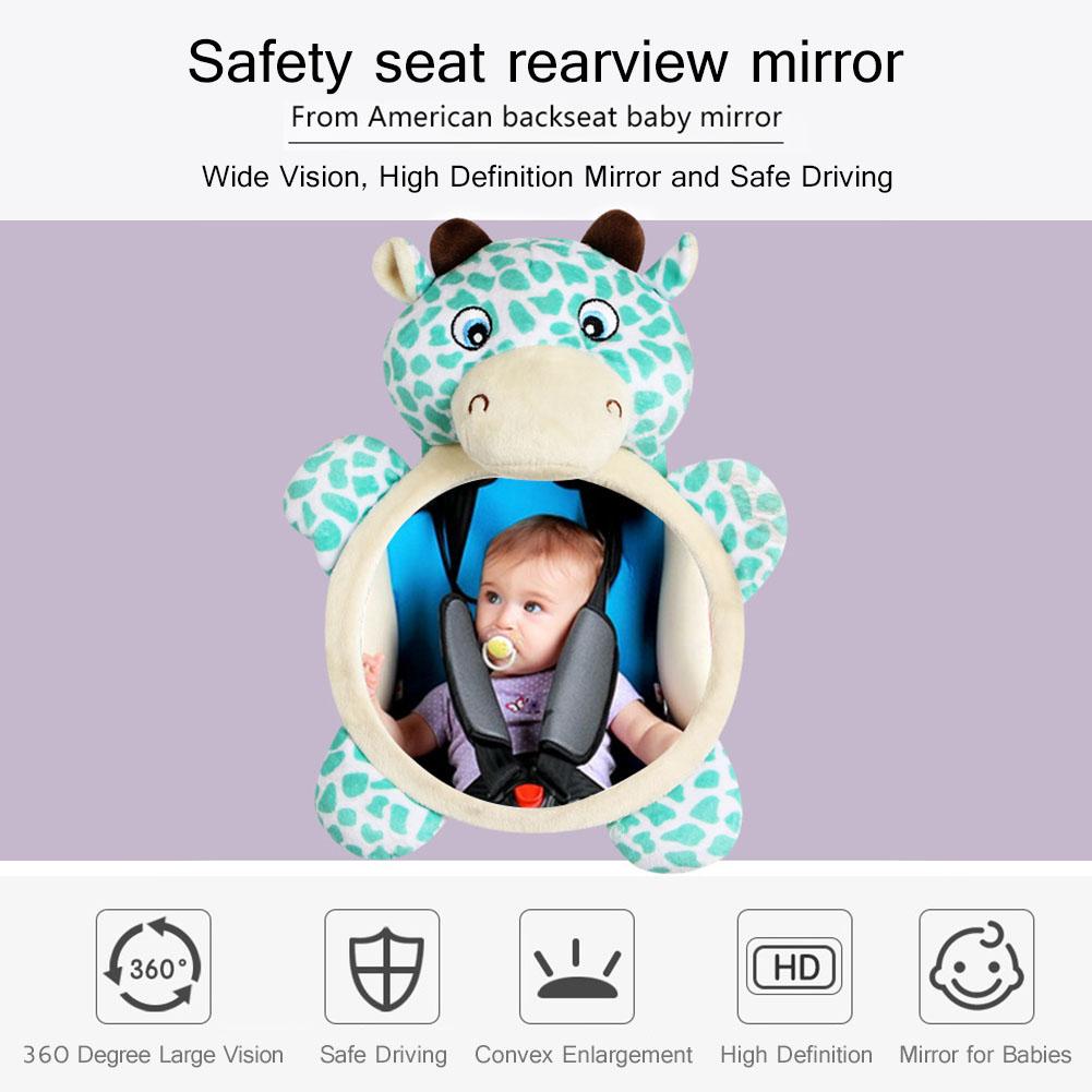 Back Seat Rearview Mirror, Adjustable Child View