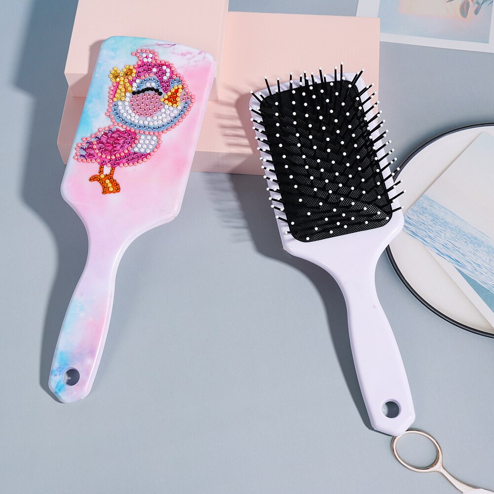 Painting Kit DIY 5D Hair Brushes-Mosaic Rhinestone-Animal Patterns