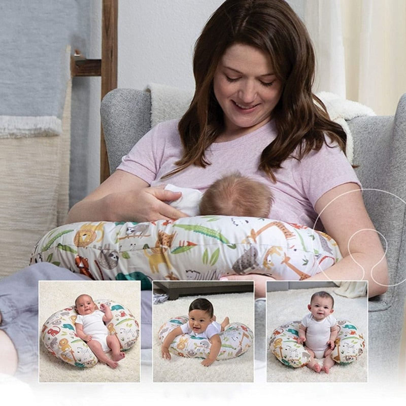 Breastfeeding Pillowcase, Baby Nursing Pillowcase Cotton- Women U Shape