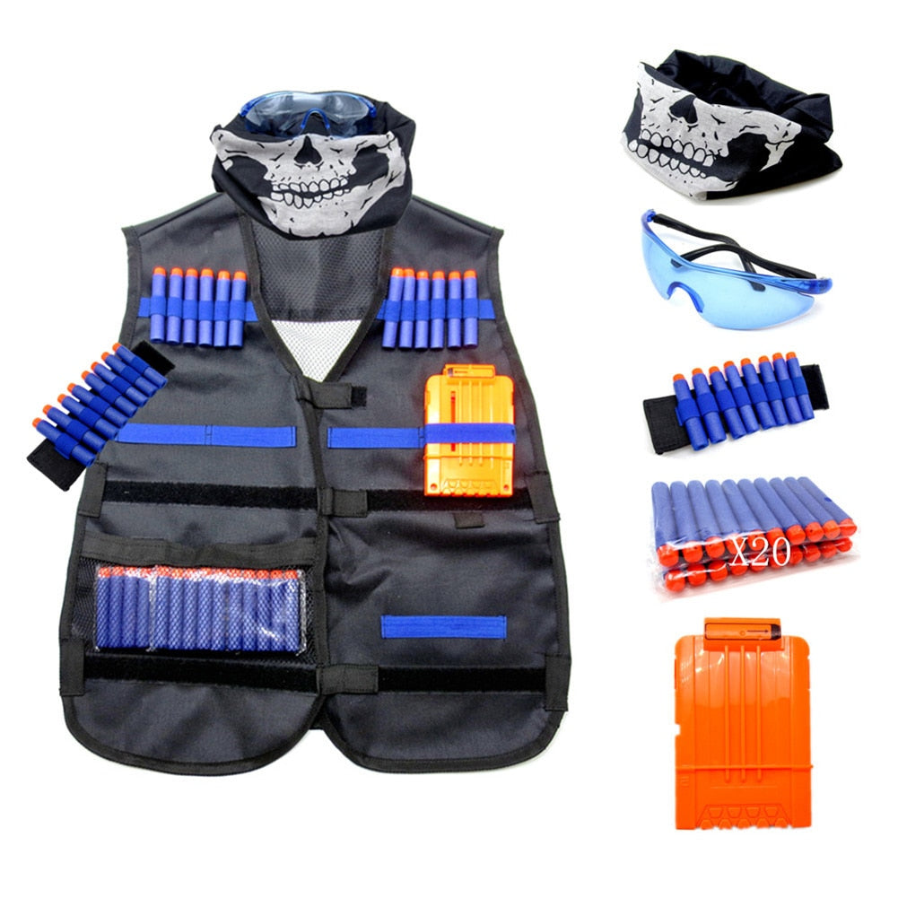 Kids 1 Vest Kit for Nerf N-Strike Elite-Protective