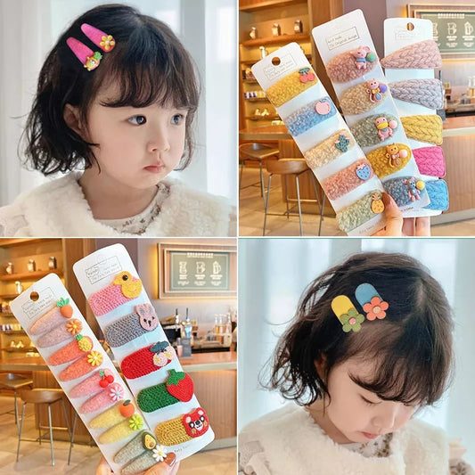 Kids Decorative Hairpins Pcs/Set -Handmade