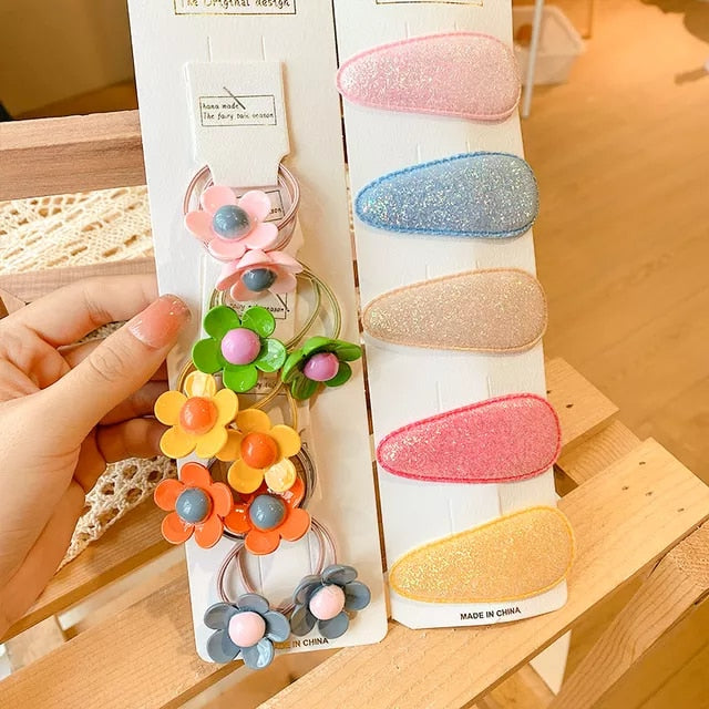 Kids Decorative Hairpins Pcs/Set -Handmade