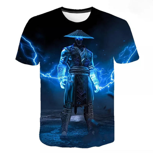 2023 NEW Kombat 3D T-Shirt Streetwear Short Sleeve-6 Prints