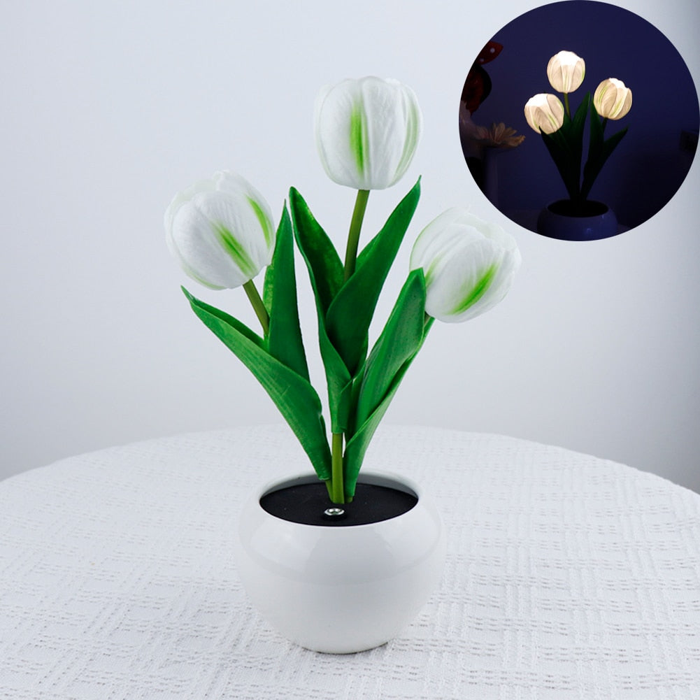 Tulips LED Night Light Dimmable