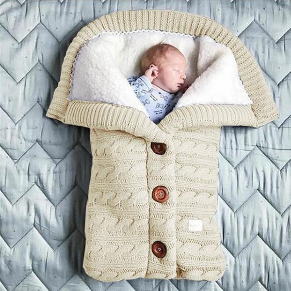 Polar Fleece Infant Swaddle Sleeping Bag