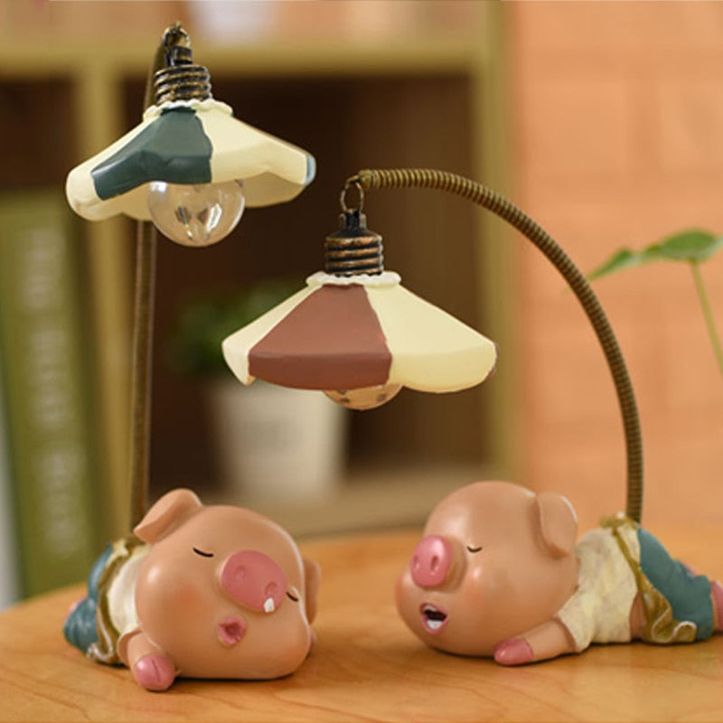 Animal LED Night Light Lamp-Bedside-Desk Light