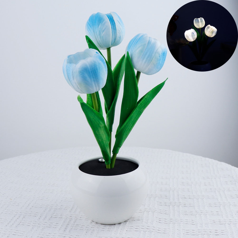 Tulips LED Night Light Dimmable