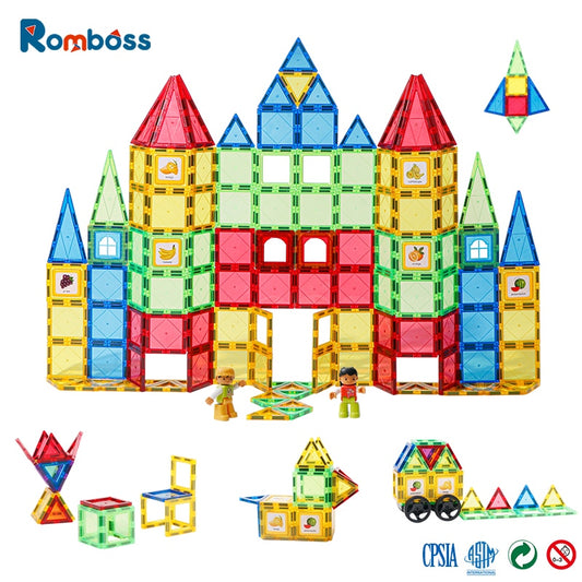 28pc-101pc Sets of Magnetic Construction-Building Tile/Blocks