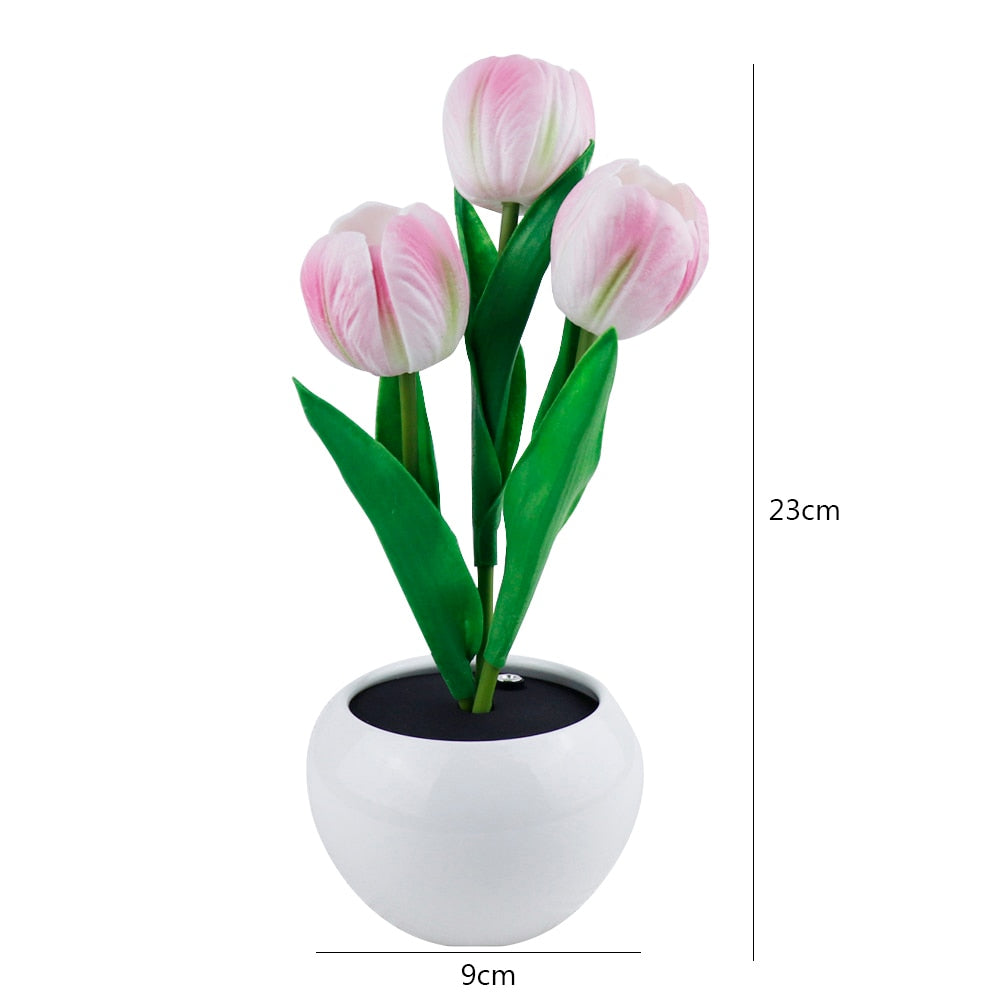 Tulips LED Night Light Dimmable