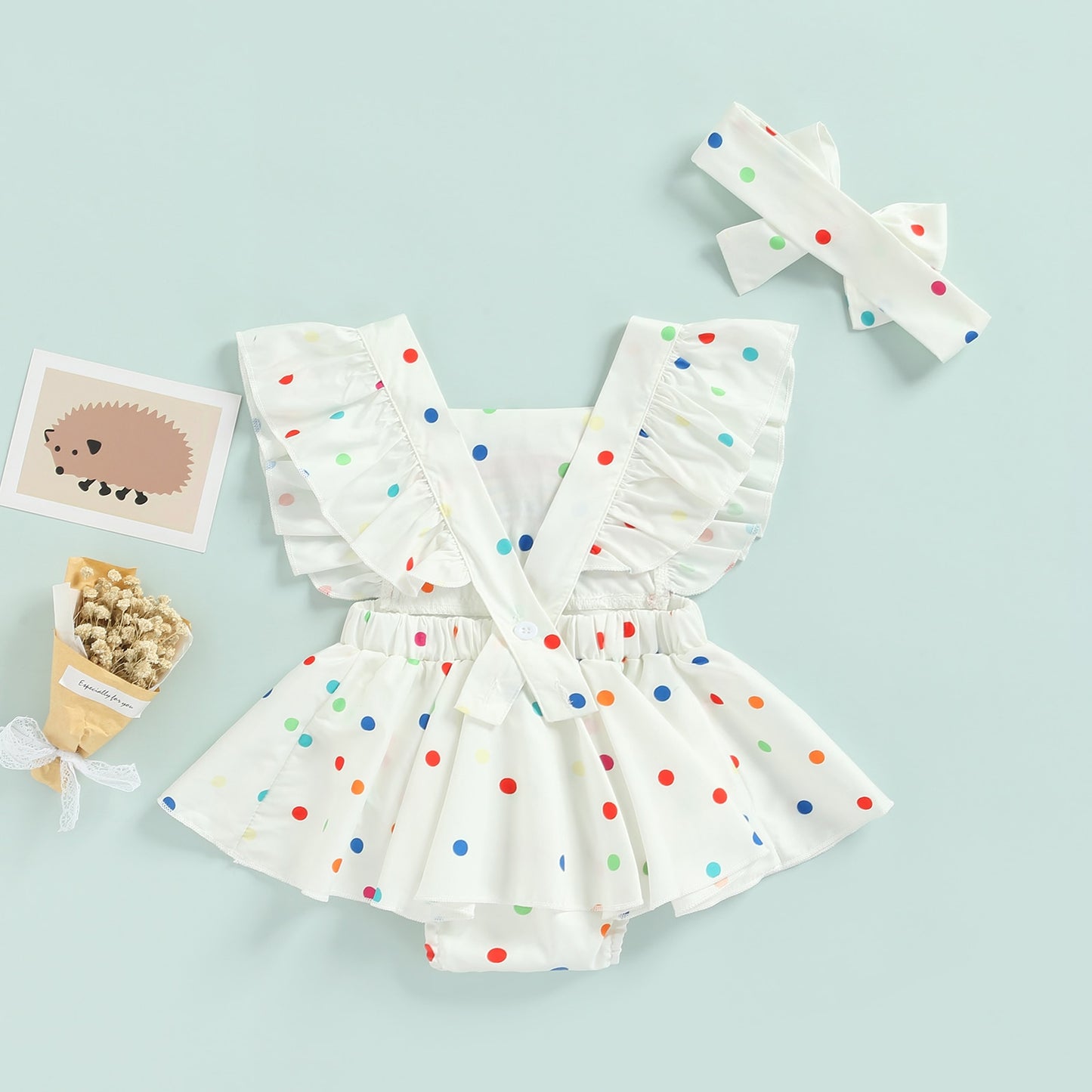 Baby Girls Summer Romper  0-24M