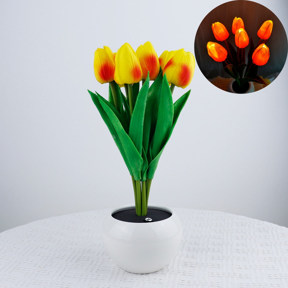 Tulips LED Night Light Dimmable