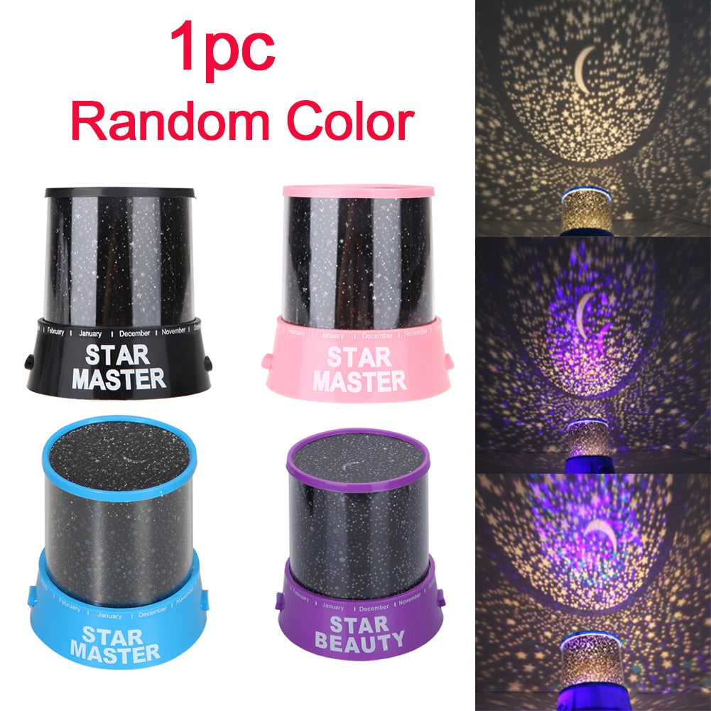 Galaxy Star Projector LED Night Light-Rotating Starry