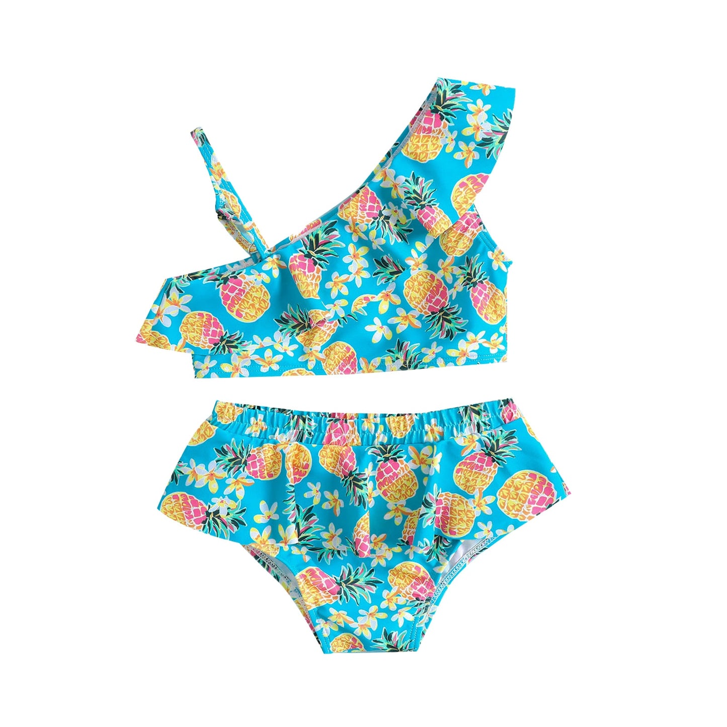 2pc Bathing Suit-Bikini Tops & Bottom 18m-6y