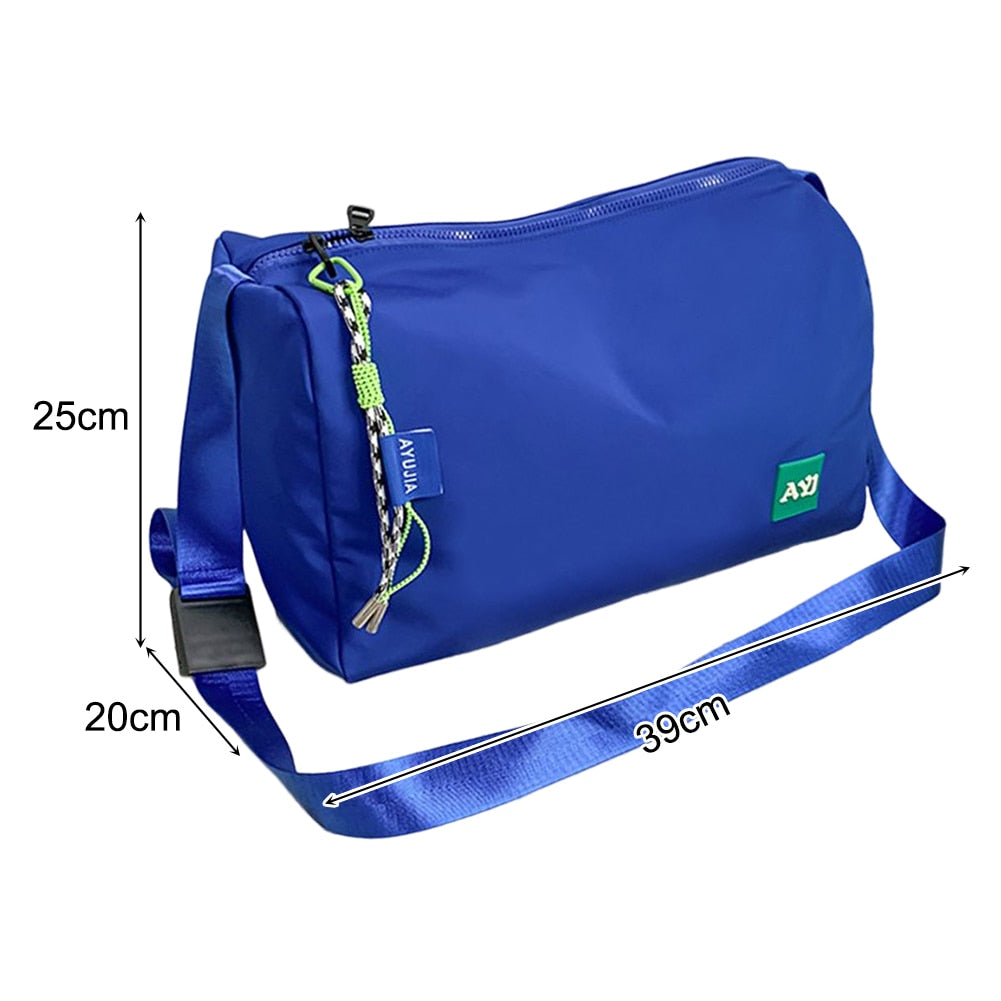 Nylon Fitness Bag, Satchels-Water Resistant-Multifunctional